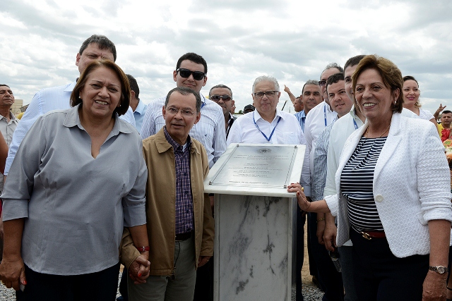 * Rosalba participa de inauguração da BR-110 do trecho Campo Grande – Mossoró.
