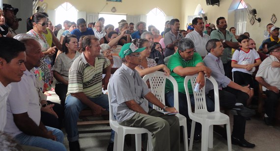 Agricultores participaram da reunião - Foto: Érica Nayara
