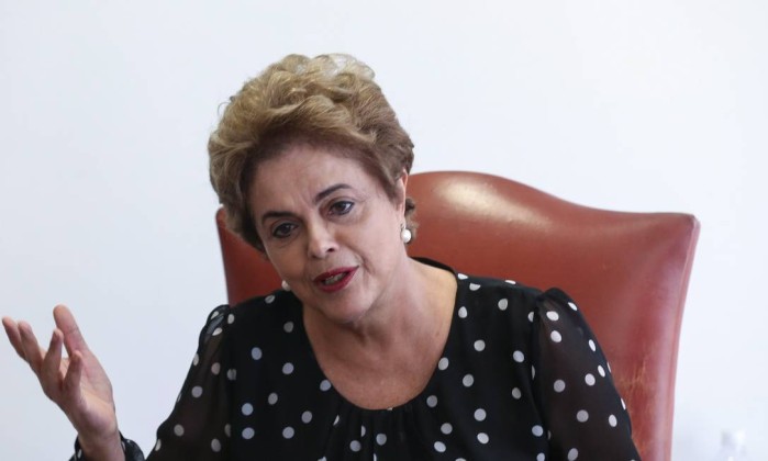 Dilma no Gabinete