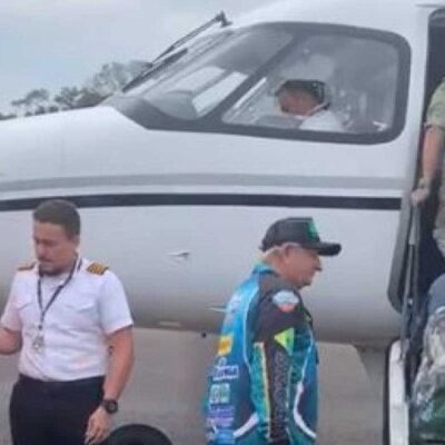 Vídeo mostra momento em que turistas embarcam em avião em Manaus -  (crédito: Material cedido ao Correio)