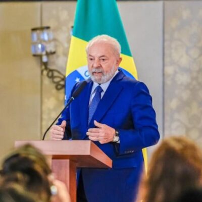 Lula concedeu entrevista a jornalistas ao final de sua participação na cúpula de líderes do G20, na Índia
