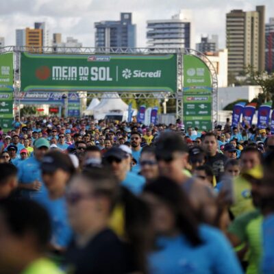 Meia Maratona do Sol terá mais 9 mil corredores este ano — Foto: Divulgação