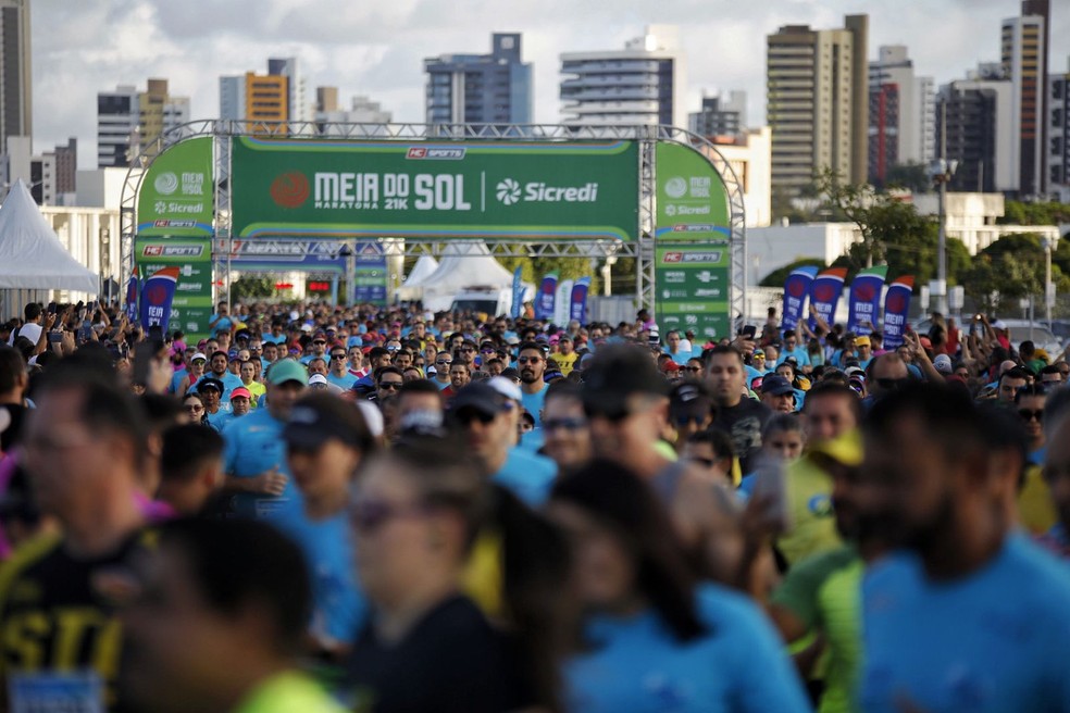 Meia Maratona do Sol terá mais 9 mil corredores este ano — Foto: Divulgação