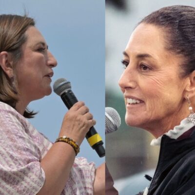 Xóchitl Gálvez e Claudia Sheinbaum foram confirmadas na disputa presidencial de 2024