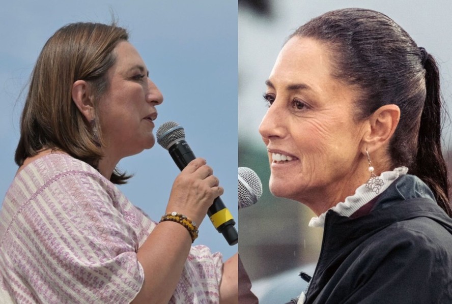 Xóchitl Gálvez e Claudia Sheinbaum foram confirmadas na disputa presidencial de 2024