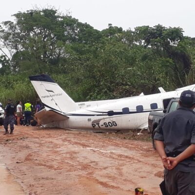 Avião cai em Barcelos, interior do Amazonas
