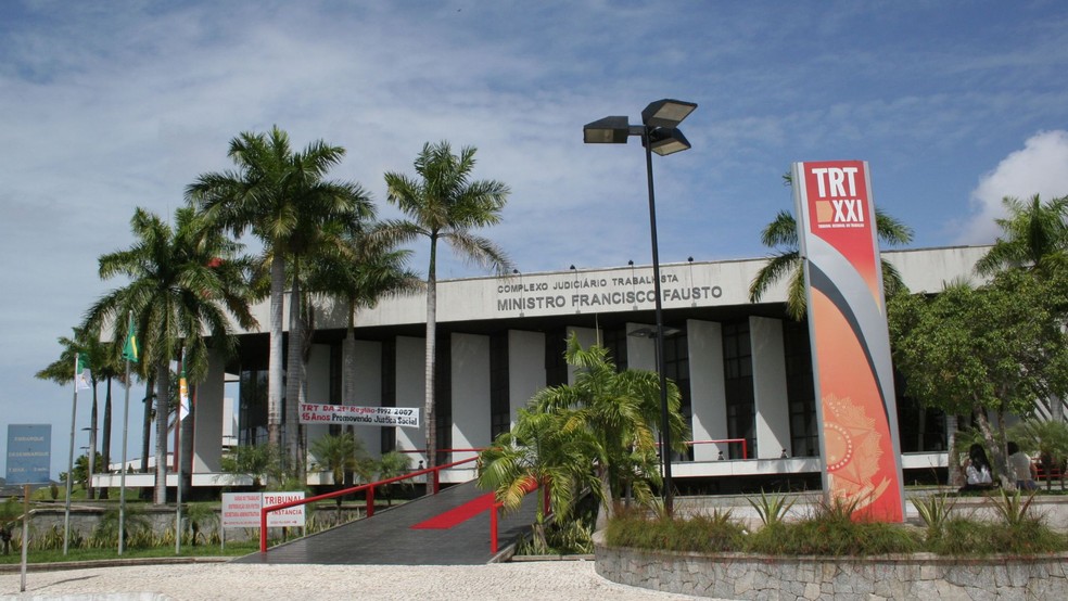Tribunal Regional do Trabalho (TRT) da 21ª Região - Natal, RN — Foto: Divulgação/TRT