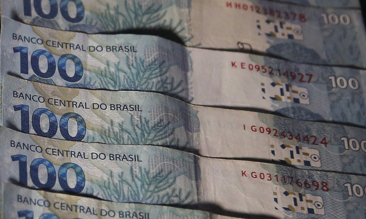 Dinheiro, Real Moeda brasileira
Foto:José Cruz/Agência Brasil/Arquivo