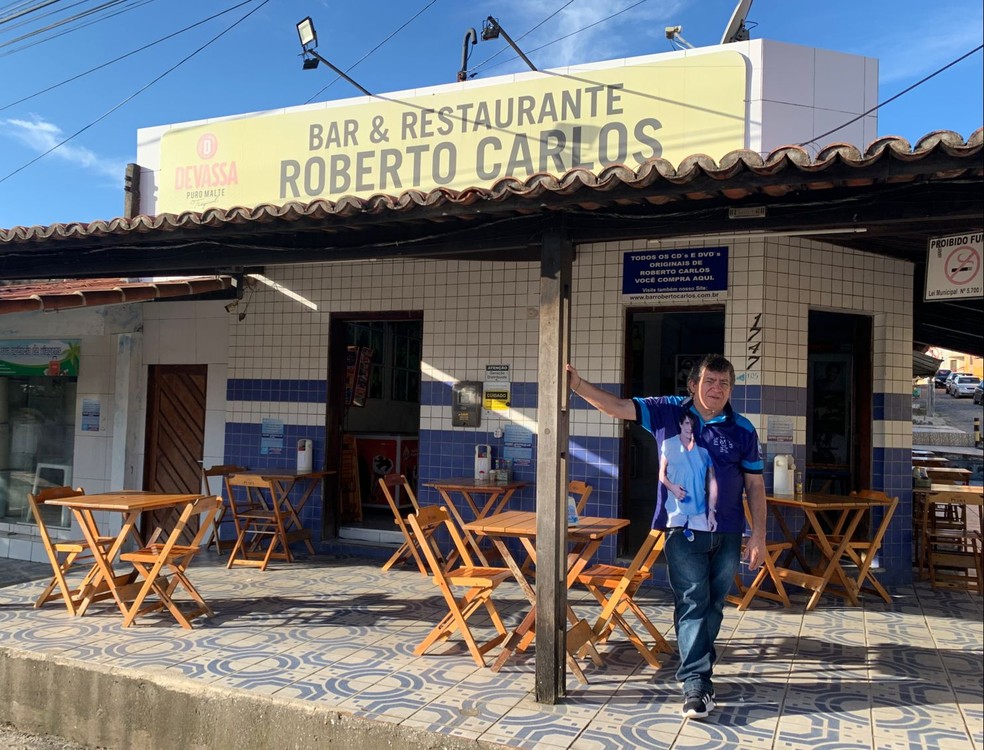 Bar do Roberto Carlos, em Natal (RN) — Foto: Leonardo Erys/g1