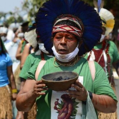 No Brasil, além do português, existem mais de 200 línguas indígenas -  (crédito: Marcelo Ferreira/CB/D.A Press)