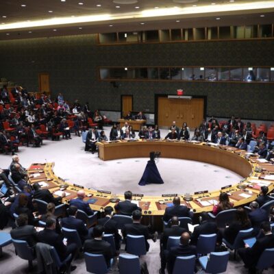 Conselho de Segurança da ONU se reúne para debater a resolução que exige um cessar-fogo humanitário imediato em Gaza
20/02/2024
REUTERS/Mike Segar