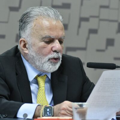 O embaixador do Brasil em Israel, Frederico Meyer