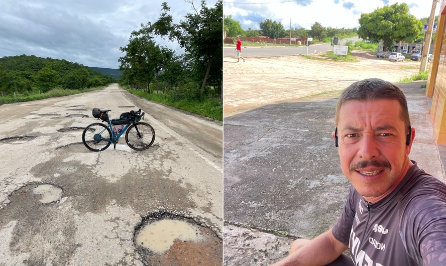 Vinicius Freitas atravessou os municípios mais aquecidos do país de bicicleta