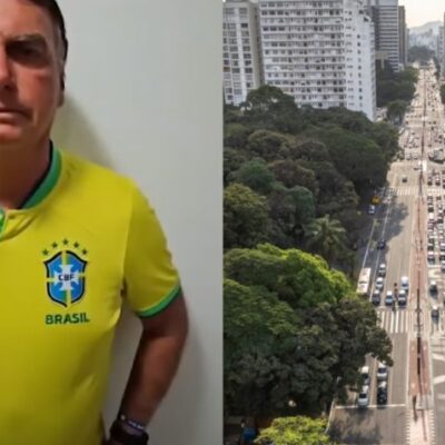 Bolsonaro e avenida Paulista