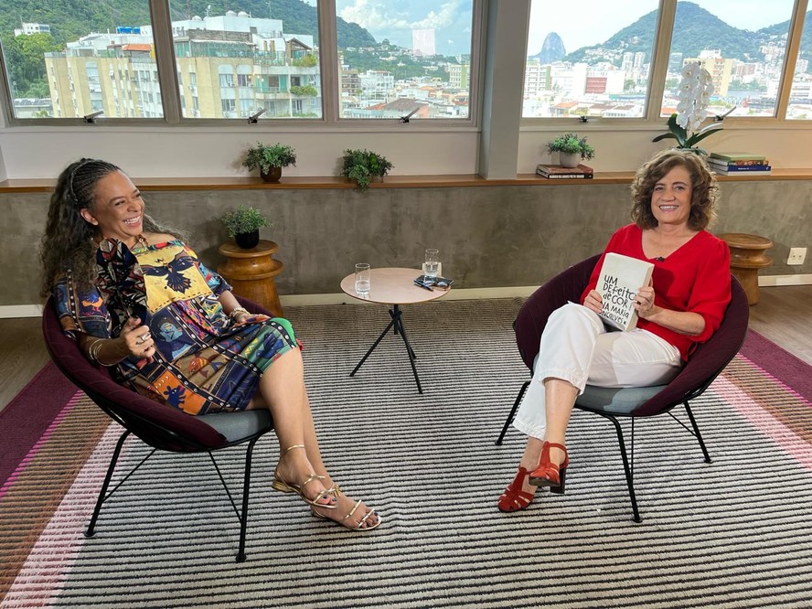 Ana Maria Gonçalves é entrevistada do programa Miriam Leitão, na Globonews