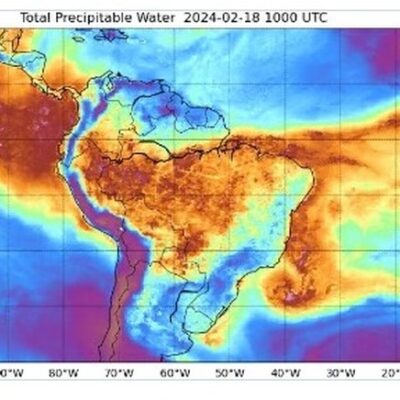 Tempestade rara traz umidade da África para o Sul do Brasil