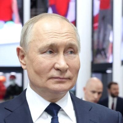 O presidente russo, Vladimir Putin