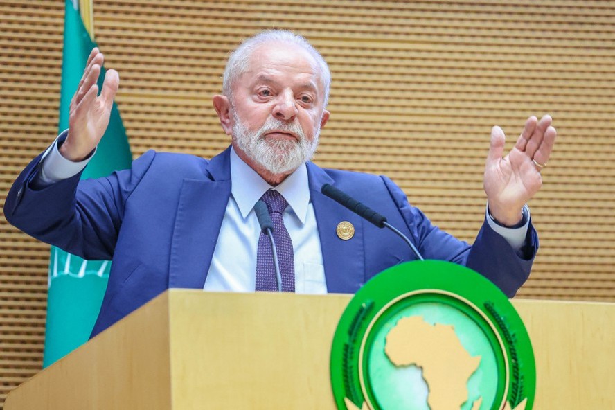 O presidente Lula na Cúpula da União Africana