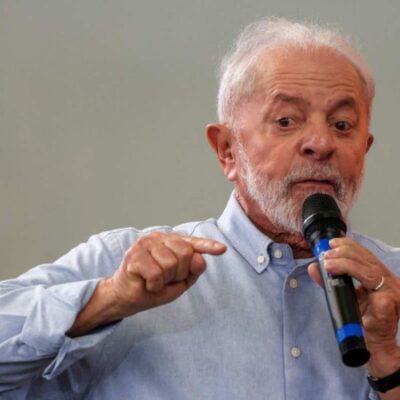 O Presidente Luiz Inácio Lula da Silva participa do lançamento do plano Juventude Negra Viva, no Ginásio Regional da cidade satélite de Ceilândia     -  (crédito: Fabio Rodrigues-Pozzebom/ Agência Brasil)