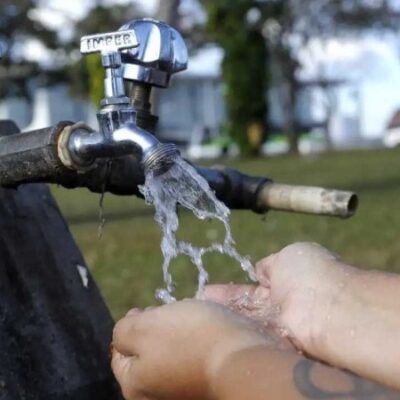 Apenas 22 dos 100 municípios mais populosos do Brasil analisados têm 100% de abastecimento de água -  (crédito: Jefferson Rudy/Agência Senado)