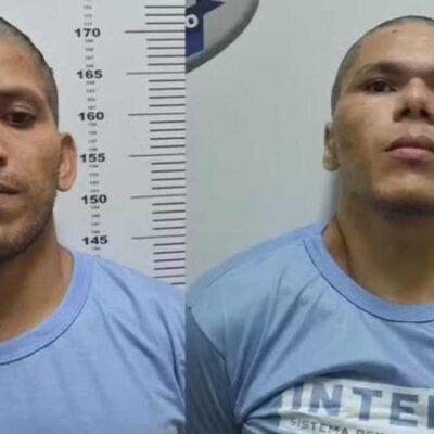 Deibson Cabral Nascimento e Rogério da Silva Mendonça fugiram da Penitenciária Federal de Mossoró, no Rio Grande do Norte no dia 14 de fevereiro e ainda não foram encontrados  -  (crédito:  Reprodução)
