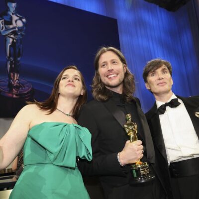 Jennifer Lame, with the Oscar for Best Film Editing for