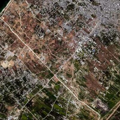 Brasília (DF) 21/03/2024 - Imagens de satélite mostram 35% das construções de Gaza destruídas, diz ONU.
Frame:Reuters/Nasa