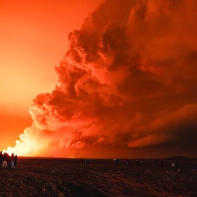 Vulcão entra em erupção, na Islândia, em região com sete ocorrências registradas desde 2021