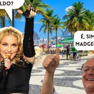 Montagem Alckmin e Madonna