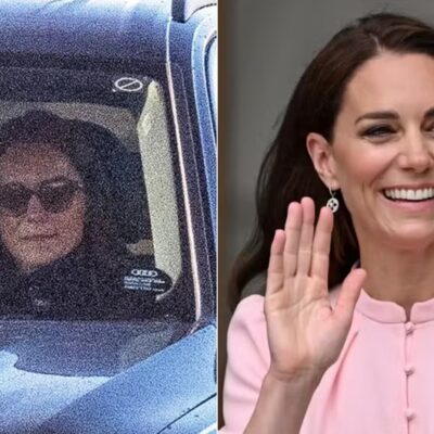 Imagem de Kate Middleton em carro intriga a web