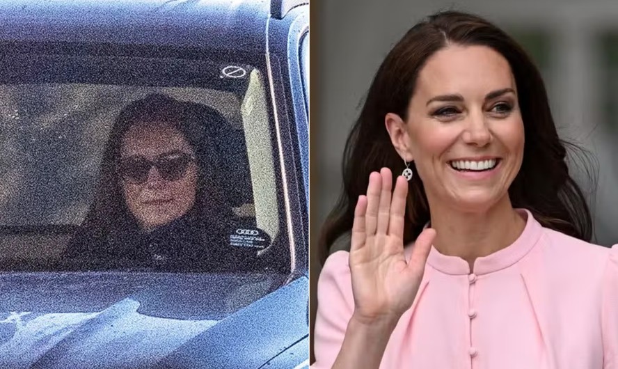 Imagem de Kate Middleton em carro intriga a web