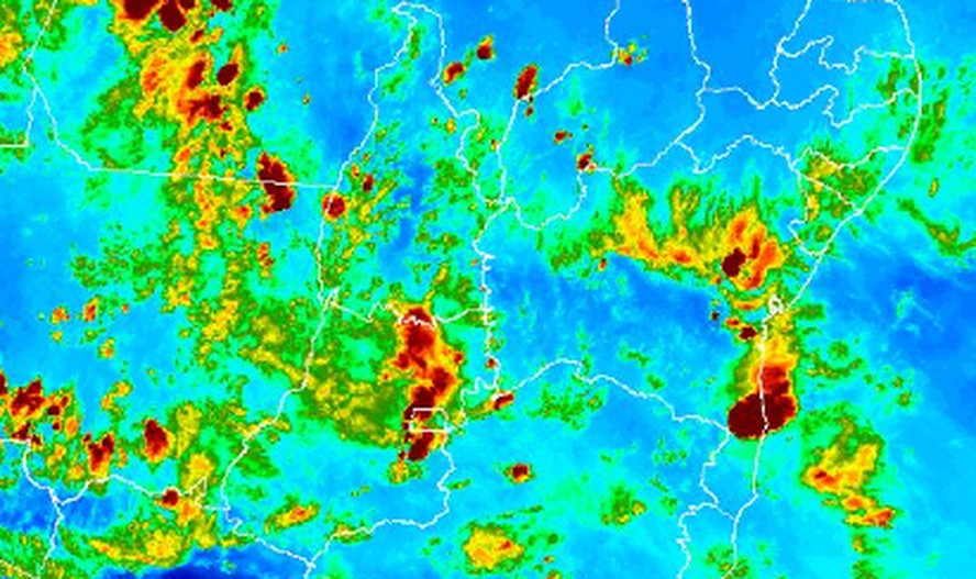 Previsão de feriado com chuva intensa por todo o Brasil
