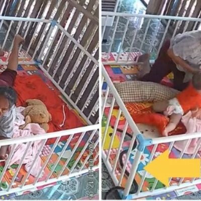 Avó salva bebê de ataque de cobra em cercadinho na Tailândia