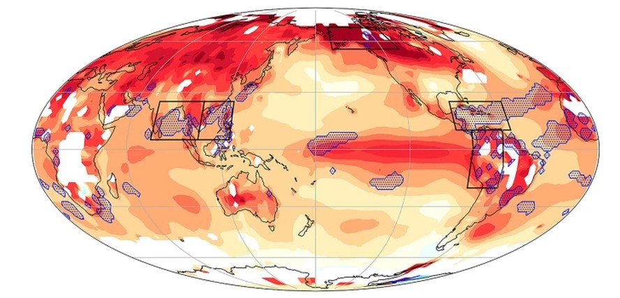 Mapa mostra cenário mais extremo que pode ser provocado pelo El Niño em 2024