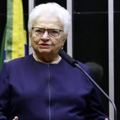 A deputada Luiza Erundina (PSOL-SP), ex-prefeita de São Paulo