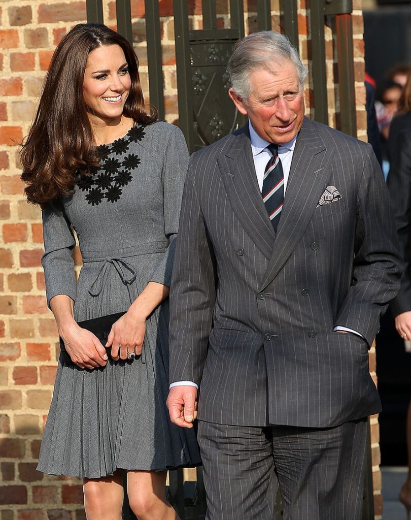 Kate Middleton e rei Charles III