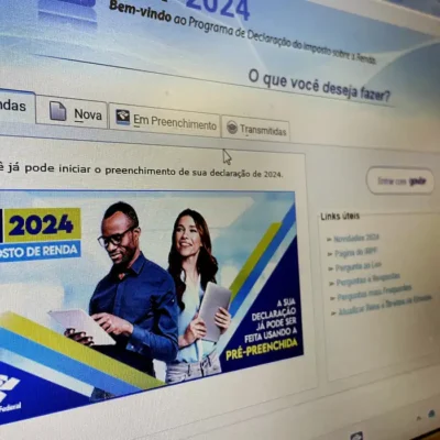 Brasília (DF), 12.03.2024 - IMPOSTO DE RENDA 2024 - Receita Federal libera para download o Programa do Imposto de Renda 2024. Foto: Juca Varella/Agência Brasil