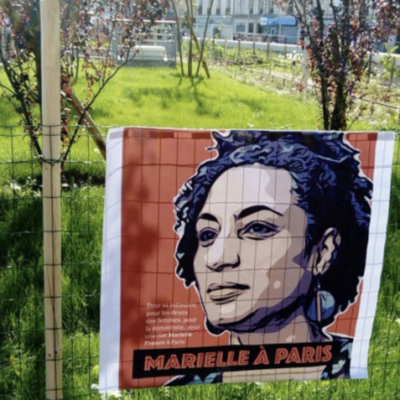 Jardim Marielle Franco, em Paris