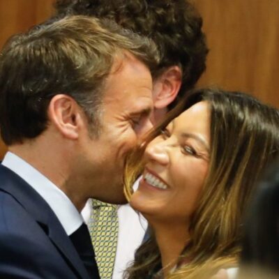 Janja e Macron