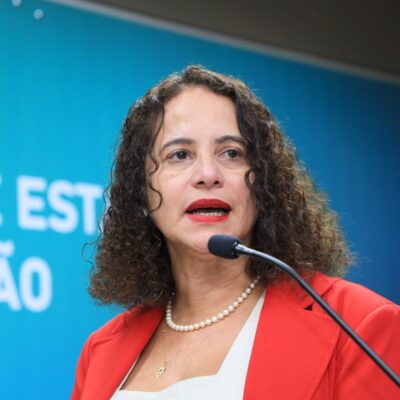 A ministra da Ciência, Tecnologia e Inovação, Luciana Santos