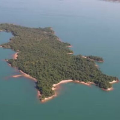 Ilha em Goiás está à venda por R$ 10 milhões