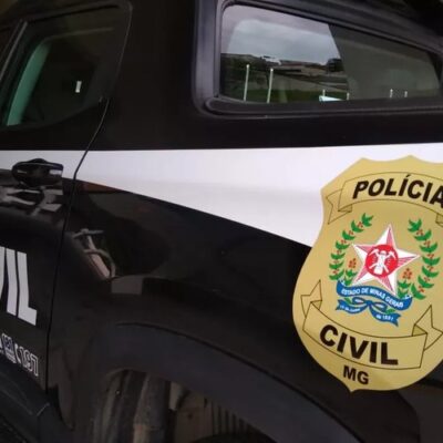 Polícia Civil de Minas Gerais foi acionada e prendeu em flagrante o suspeito