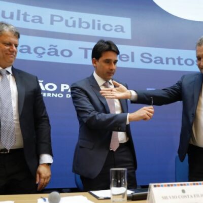 Tarcísio, Silvio Costa e Rui Costa