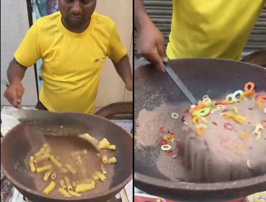Queridinho na Índia, salgadinho 'frito' na areia viraliza nas redes