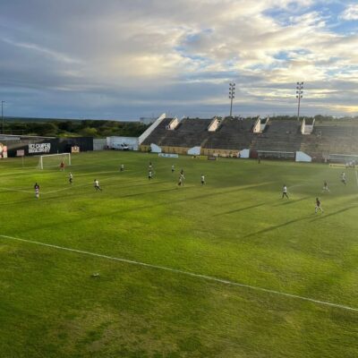 Estádio Barrettão vai a leilão na sexta-feira — Foto: Beatriz Freire / ge