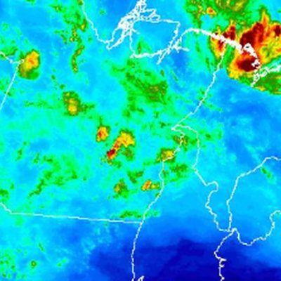 Ventos úmidos e uma Zona de Convergência Intertropical (ITCZ) atuam sobre o Norte e NE do Brasil