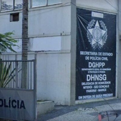 O caso é investigado na Delegacia de Homicídios de Niterói, São Gonçalo e Itaboraí (DHNSG), em Niterói, no Rio de Janeiro  -  (crédito: Google Maps )