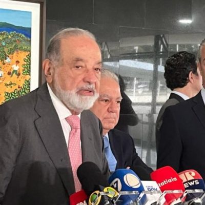 Carlos Slim no Planalto