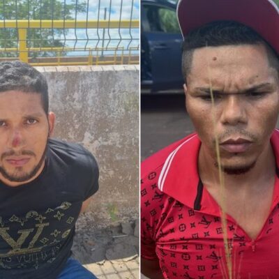 Rogério e Deibson foram recapturados no Pará