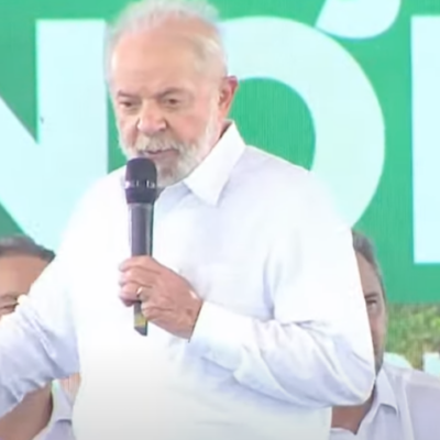Lula em evento no Ceará nesta 6ª feira (5.abr.2024)